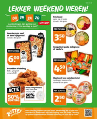 Verspakket pasta bolognese of nacho's aanbieding bij Poiesz – geldig van 11.06.2026 t/m 14.06.2026