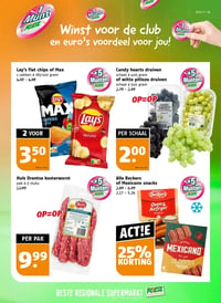 Lay's flat chips of Max aanbieding bij Poiesz – geldig van 08.02.2026 t/m 14.02.2026