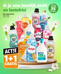 Alle wasverzachter aanbieding bij Poiesz – geldig van 08.03.2026 t/m 14.03.2026