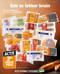 g'woon, Delifrance of Schoof afbakbroodjes pak à 2-12 broodjes aanbieding bij Poiesz – geldig van 08.03.2026 t/m 14.03.2026