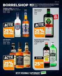 Jack Daniel's fles à 700 ml aanbieding bij Poiesz – geldig van 11.01.2026 t/m 17.01.2026