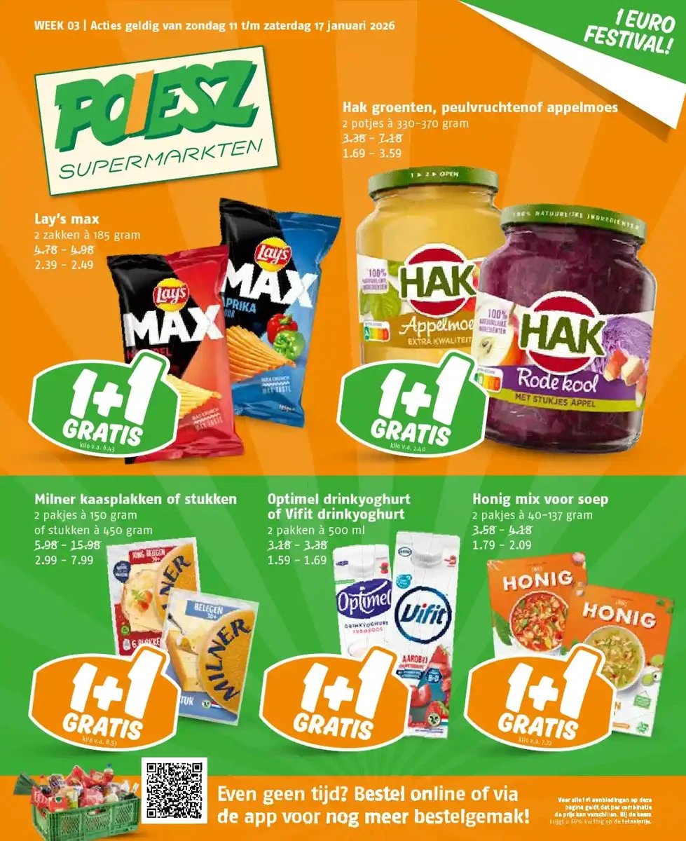 Poiesz folder – pagina 1