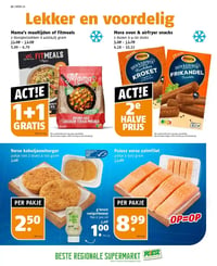 Verse kabeljauwburger aanbieding bij Poiesz – geldig van 11.01.2026 t/m 17.01.2026