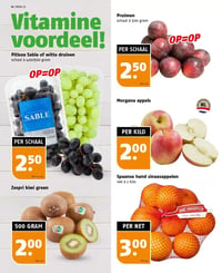 Morgana appels aanbieding bij Poiesz – geldig van 11.01.2026 t/m 17.01.2026