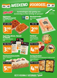 Aardappelschotel aanbieding bij Poiesz – geldig van 15.01.2026 t/m 18.01.2026