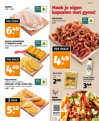 Kipschnitzel aanbieding bij Poiesz – geldig van 12.04.2026 t/m 18.04.2026