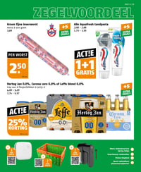Hertog Jan 0.0%, Corona cero 0.0% of Leffe blond 0.0% aanbieding bij Poiesz – geldig van 12.04.2026 t/m 18.04.2026