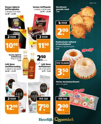 Douwe Egberts koffiesiroop aanbieding bij Poiesz – geldig van 14.12.2025 t/m 20.12.2025