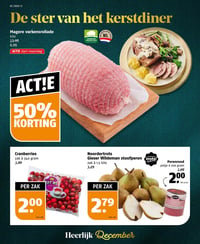 Magere varkensrollade aanbieding bij Poiesz – geldig van 14.12.2025 t/m 20.12.2025