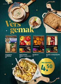 Appel kruimel dessert aanbieding bij Poiesz – geldig van 14.12.2025 t/m 20.12.2025