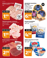 Flinterdun gesneden vleeswaren achterham, kipfilet, beenham of roasted porc aanbieding bij Poiesz – geldig van 14.12.2025 t/m 20.12.2025