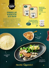Noordertrots peper-, bospaddenstoelensaus of jus de veau aanbieding bij Poiesz – geldig van 14.12.2025 t/m 20.12.2025