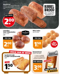 Ribbelbrood aanbieding bij Poiesz – geldig van 15.02.2026 t/m 21.02.2026