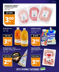 Fruity Juice can can à 2 liter aanbieding bij Poiesz – geldig van 15.03.2026 t/m 21.03.2026