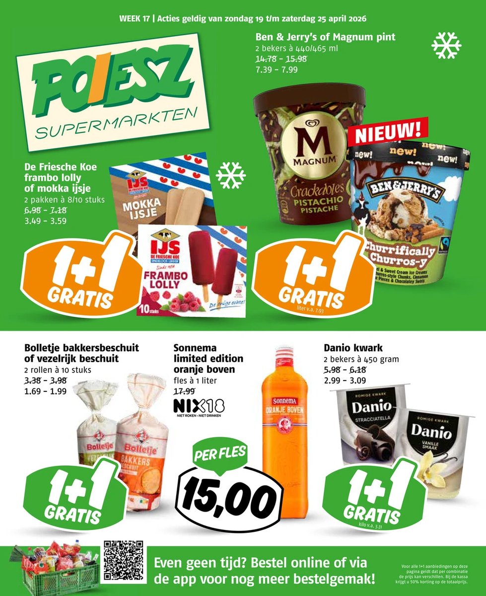 Poiesz folder – pagina 1