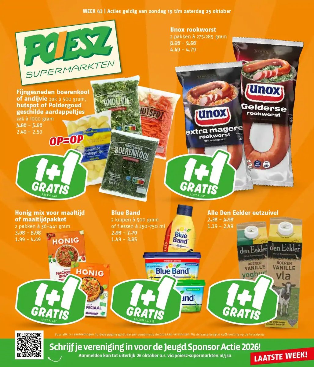 Poiesz folder – pagina 1
