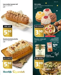 Pistache creme 35% aanbieding bij Poiesz – geldig van 21.12.2025 t/m 27.12.2025