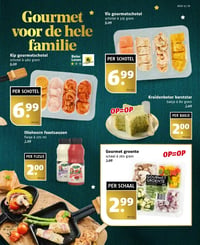 Vis gourmetschotel aanbieding bij Poiesz – geldig van 21.12.2025 t/m 27.12.2025