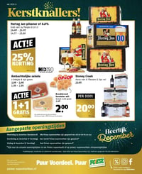 Breekbrood kerstster wit brood à 270 gram aanbieding bij Poiesz – geldig van 21.12.2025 t/m 27.12.2025