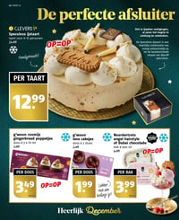 g'woon roomijs gingerbread poppetjes aanbieding bij Poiesz – geldig van 21.12.2025 t/m 27.12.2025