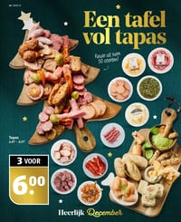 Tapas aanbieding bij Poiesz – geldig van 21.12.2025 t/m 27.12.2025