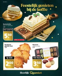 Kerstschnitte aanbieding bij Poiesz – geldig van 21.12.2025 t/m 27.12.2025
