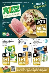 Campina botergoud roomboter of grasboter aanbieding bij Poiesz – geldig van 21.12.2025 t/m 27.12.2025