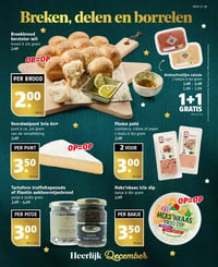 Voordeelpunt brie 60+ aanbieding bij Poiesz – geldig van 21.12.2025 t/m 27.12.2025