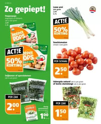 Losse prei 500 gram aanbieding bij Poiesz – geldig van 22.02.2026 t/m 28.02.2026