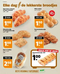 Kaas-ui bollen aanbieding bij Poiesz – geldig van 22.02.2026 t/m 28.02.2026