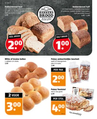 Bakkersbrood half aanbieding bij Poiesz – geldig van 22.03.2026 t/m 28.03.2026