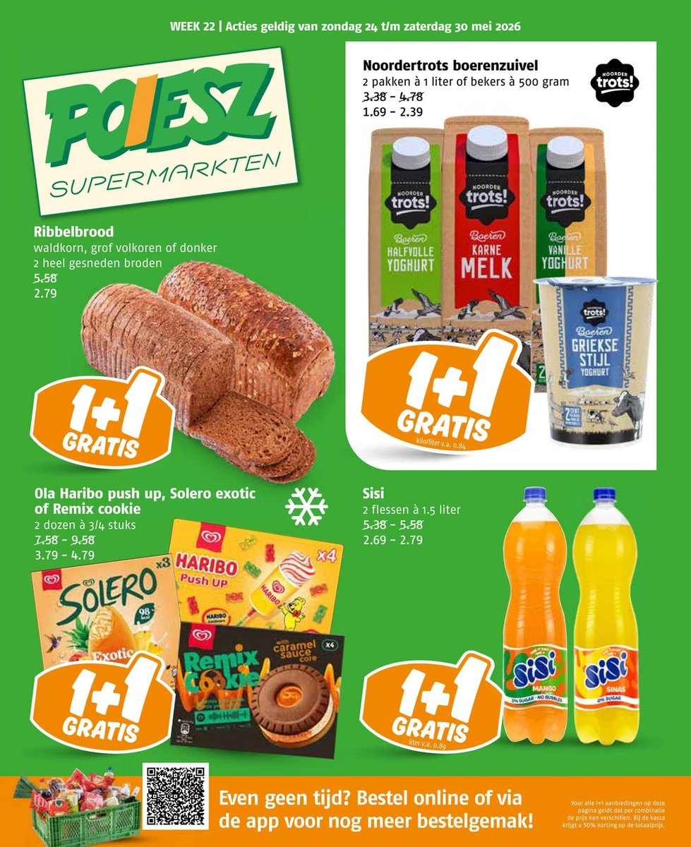 Poiesz folder – pagina 1