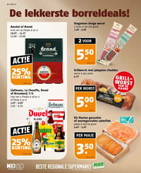 Vis Marine gerookte of warmgerookte zalmfilet aanbieding bij Poiesz – geldig van 25.01.2026 t/m 31.01.2026