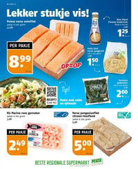 Verse pangasiusfilet citroen-knoflook aanbieding bij Poiesz – geldig van 25.01.2026 t/m 31.01.2026