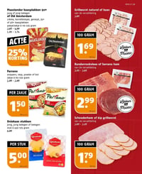 Grillworst naturel of kaas van de versafdeling aanbieding bij Poiesz – geldig van 25.01.2026 t/m 31.01.2026