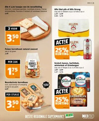 Alfa Edel pils of Alfa Strong aanbieding bij Poiesz – geldig van 25.01.2026 t/m 31.01.2026