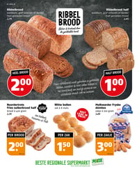 Ribbelbrood half aanbieding bij Poiesz – geldig van 26.04.2026 t/m 02.05.2026