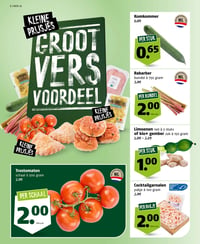 Trostomaten schaal à 500 gram aanbieding bij Poiesz – geldig van 26.04.2026 t/m 02.05.2026