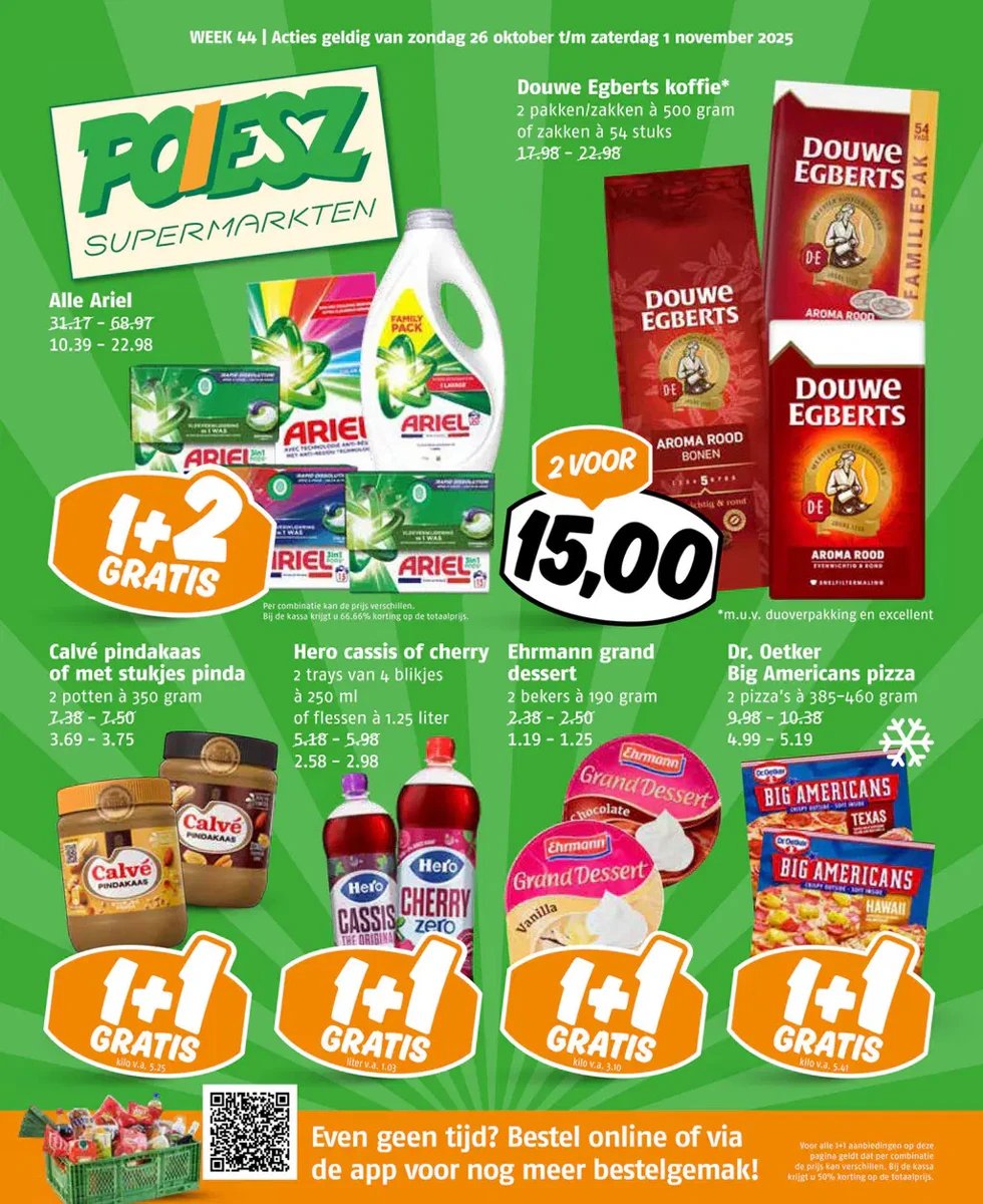 Poiesz folder – pagina 1