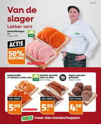 Varkensfiletlapjes kilo aanbieding bij Poiesz – geldig van 31.05.2026 t/m 06.06.2026