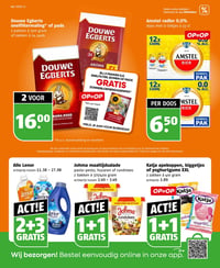Douwe Egberts snelfiltermaling* of pads aanbieding bij Poiesz – geldig van 31.05.2026 t/m 06.06.2026