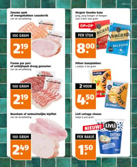 Franse pur porc of ontbijtspek droog gezouten aanbieding bij Poiesz – geldig van 31.05.2026 t/m 06.06.2026