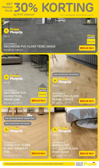 CANDO PVC VLOER PLANK CREATE aanbieding bij Praxis – geldig van 02.02.2026 t/m 08.02.2026