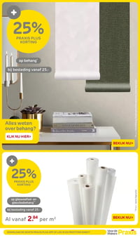 op behang* aanbieding bij Praxis – geldig van 02.02.2026 t/m 08.02.2026