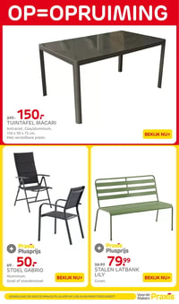 TUINTAFEL MACARI aanbieding bij Praxis – geldig van 02.03.2026 t/m 08.03.2026