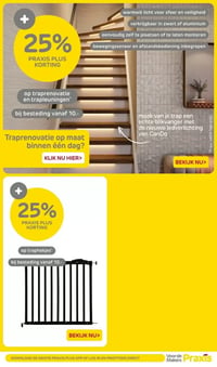Traprenovatie op maat binnen één dag? aanbieding bij Praxis – geldig van 05.01.2025 t/m 11.01.2026