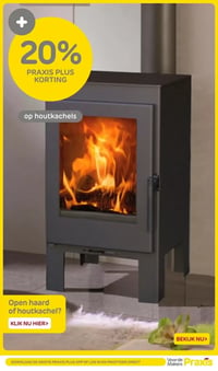 Houtkachels aanbieding bij Praxis – geldig van 05.01.2025 t/m 11.01.2026