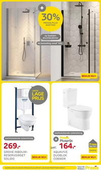 Sealskin douchecabines aanbieding bij Praxis – geldig van 09.02.2026 t/m 15.02.2026