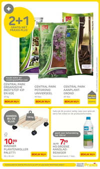 CENTRAL PARK POTGROND UNIVERSEEL aanbieding bij Praxis – geldig van 09.03.2026 t/m 15.03.2026