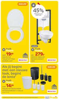 AQUAVIVE TOILETZITTING DUROPLAST aanbieding bij Praxis – geldig van 09.03.2026 t/m 15.03.2026